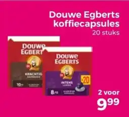 Trekpleister Douwe Egberts koffiecapsules aanbieding
