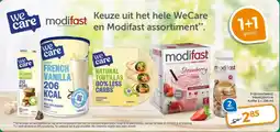 Trekpleister Keuze uit het hele WeCare en Modifast assortiment aanbieding