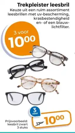 Trekpleister Trekpleister Leesbril aanbieding