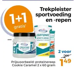 Trekpleister Trekpleister sportvoeding en Repen aanbieding
