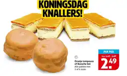 Hoogvliet Oranje tompouce of Bossche bol aanbieding