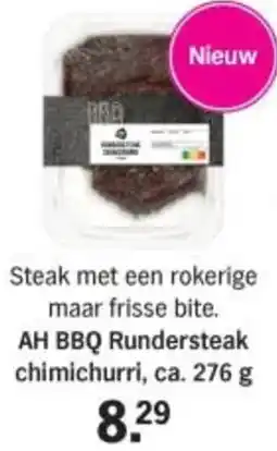 Albert Heijn AH BBQ Rundersteak chimichurri aanbieding