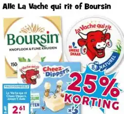 Boon`s Markt Alle La Vache qui rit of Boursin aanbieding