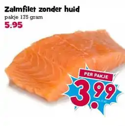 Boon`s Markt Zalmfilet zonder huid aanbieding