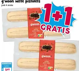 Boon`s Markt g'woon witte pistolets aanbieding