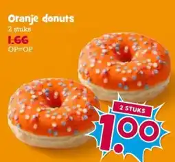 Boon`s Markt Oranje donuts aanbieding