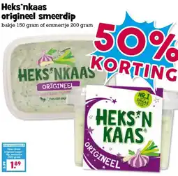 Boon`s Markt Heks'nkaas origineel smeerdip aanbieding