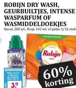Boon`s Markt ROBIJN DRY WASH, GEURBUILTJES, INTENSE WASPARFUM OF WASMIDDELDOEKJES aanbieding
