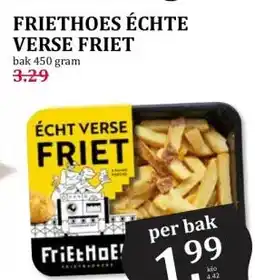 Boon`s Markt FRIETHOES ÉCHTE VERSE FRIET aanbieding