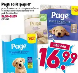 Boon`s Markt Page toiletpapier aanbieding