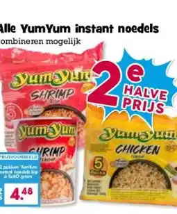 Boon`s Markt Alle YumYum instant noedels aanbieding