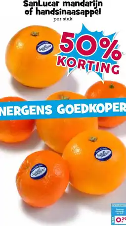 Boon`s Markt SanLucar mandarijn of handsinaasappel aanbieding