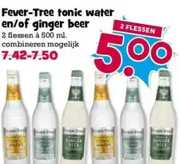 Boon`s Markt Fever-Tree tonic water en/of ginger beer aanbieding