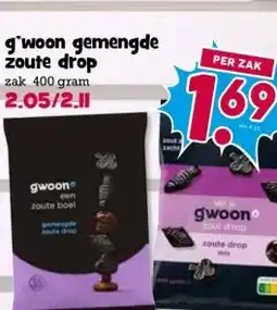 Boon`s Markt g'woon gemengde zoute drop aanbieding