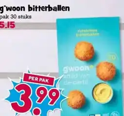 Boon`s Markt g'woon bitterballen aanbieding