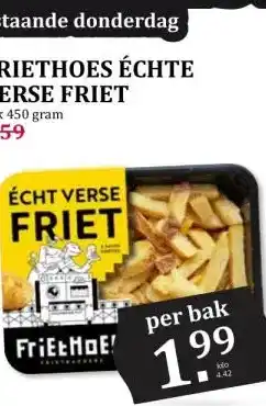 Boon`s Markt FRIETHOES ÉCHTE VERSE FRIET aanbieding