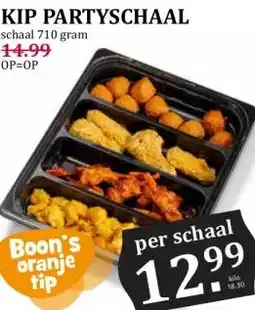 Boon`s Markt KIP PARTYSCHAAL aanbieding