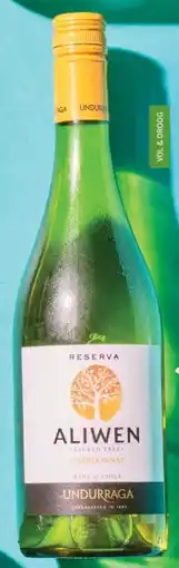 Albert Heijn Aliwen Chardonnay Reserva aanbieding
