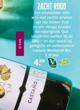 Albert Heijn Castaño Monastrell Bio aanbieding
