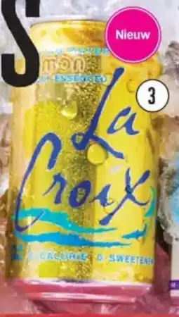 Albert Heijn La Croix sparkling Water Lemon aanbieding