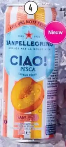 Albert Heijn San Pellegrino CIAO! Pesca aanbieding