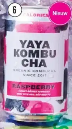 Albert Heijn Yaya Kombucha Raspberry aanbieding