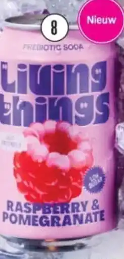Albert Heijn Living Things Raspberry & Pomegranate aanbieding
