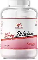 Bol.com XXL Nutrition - Whey Delicious - Aardbei - Eiwitpoeder - 2500 g aanbieding
