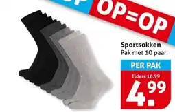 Hoogvliet Sportsokken aanbieding