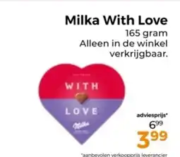 Trekpleister Milka With Love aanbieding