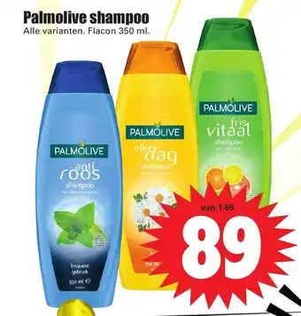 Dirk Palmolive shampoo 350ml aanbieding