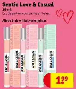 Kruidvat Sentio Love & Casual aanbieding