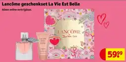 Kruidvat Lancôme geschenkset La Vie Est Belle aanbieding