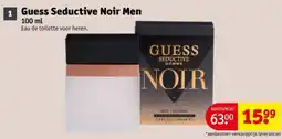 Kruidvat Guess Seductive Noir Men aanbieding