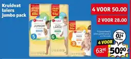 Kruidvat Kruidvat Luiers jumbo pack aanbieding