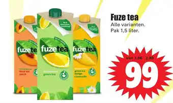 Dirk Fuze tea 1.5 Liter aanbieding