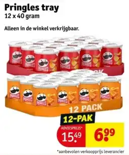 Kruidvat Pringles Tray aanbieding