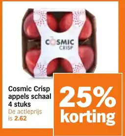 Albert Heijn Cosmic Crisp appels schaal aanbieding