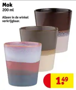 Kruidvat Mok aanbieding