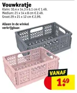 Kruidvat Vouwkratje aanbieding