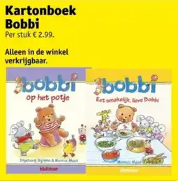 Kruidvat Kartonboek Bobbi aanbieding