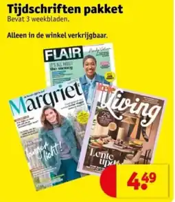 Kruidvat Tijdschriften pakket aanbieding