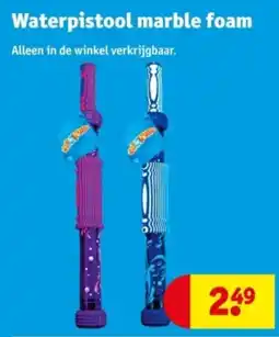 Kruidvat Waterpistool marble foam aanbieding