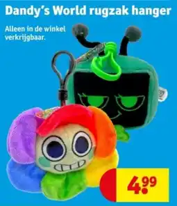 Kruidvat Dandy's World rugzak hanger aanbieding