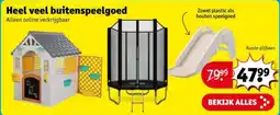 Kruidvat Heel veel buitenspeelgoed aanbieding