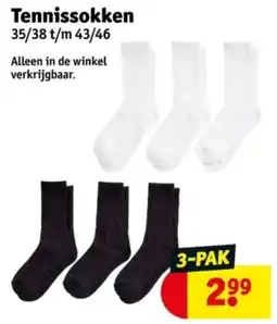 Kruidvat Tennissokken aanbieding