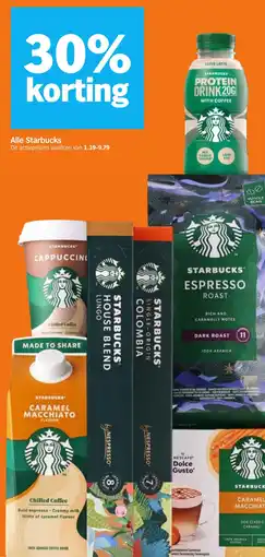 Albert Heijn Alle Starbucks aanbieding