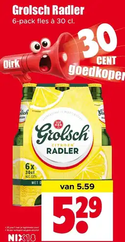 Dirk Grolsch Radler aanbieding