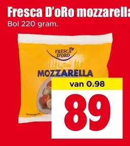 Dirk Fresca D'oRo mozzarella aanbieding