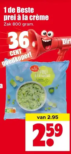Dirk 1 de Beste prei à la crème aanbieding
